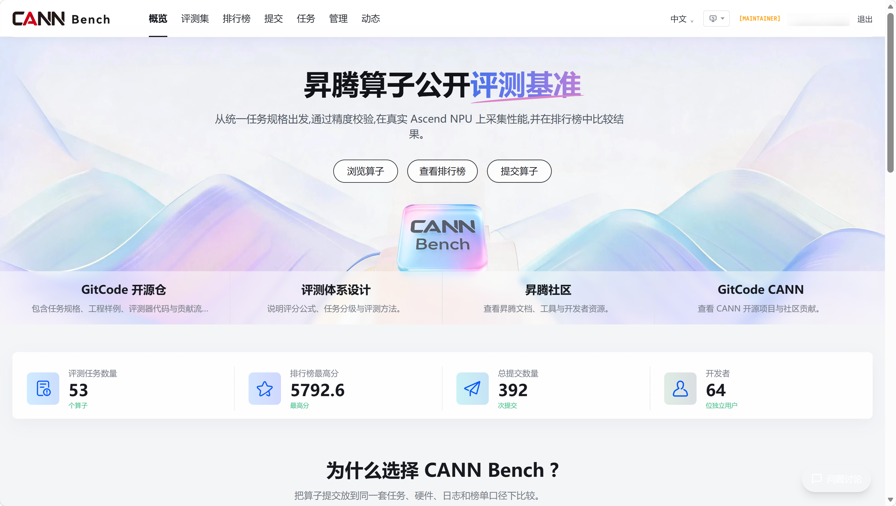 南京大学联合发布的昇腾算子公开评测平台正式上线